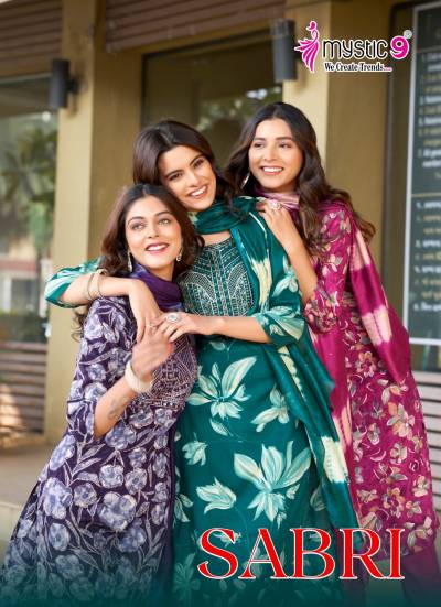 SABRI VOL 6 BY MYSTIC 9 DESIGNER SALWAR SUIT WHOLESALER IN INDIA